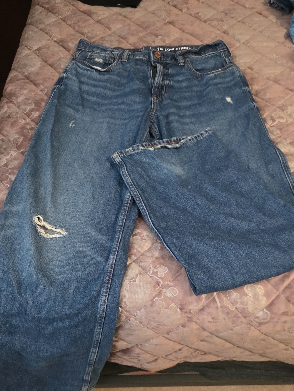 GAP Blue Low Stride Jeans